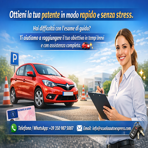 Istruttore di guida Autoscuola Express